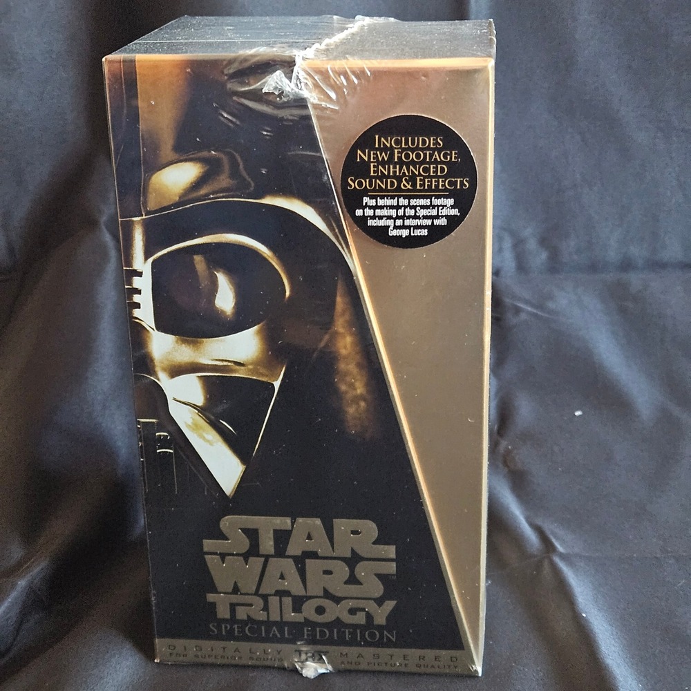 1997 Star Wars Trilogy Special Edition VHS *Sealed
